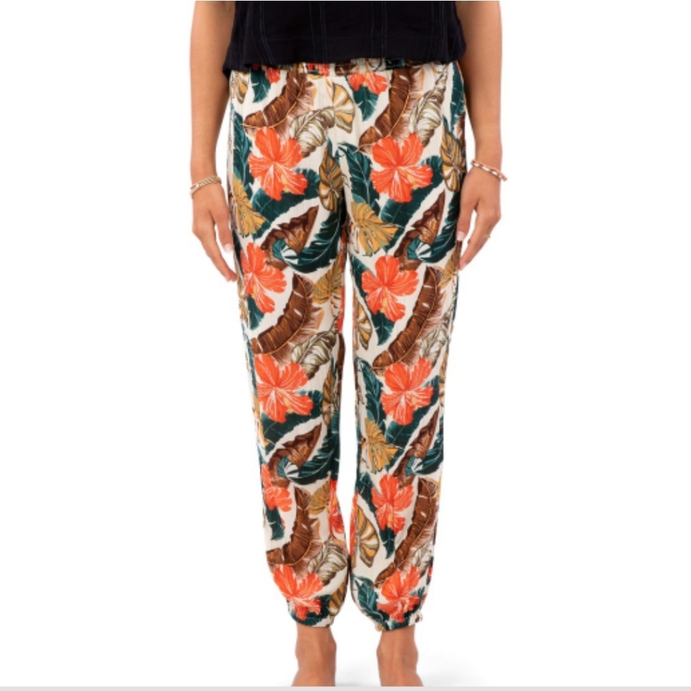New! Rip Curl Tropic Coast Floral Pants
